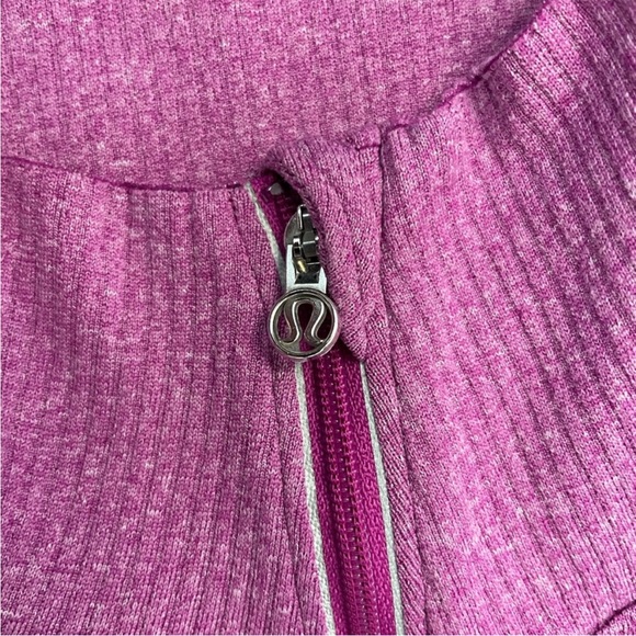 Lululemon Tun Swiftly Half Zip Ultraviolet Sweater  (Size 6) - Picture 7 of 7